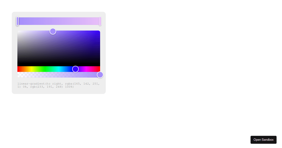 reactcolorfullineargradientrgba Codesandbox