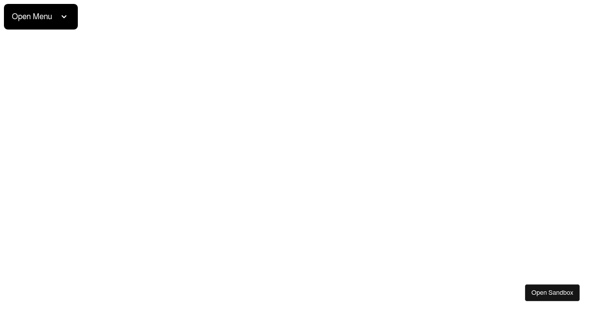 As a dropdown - Codesandbox
