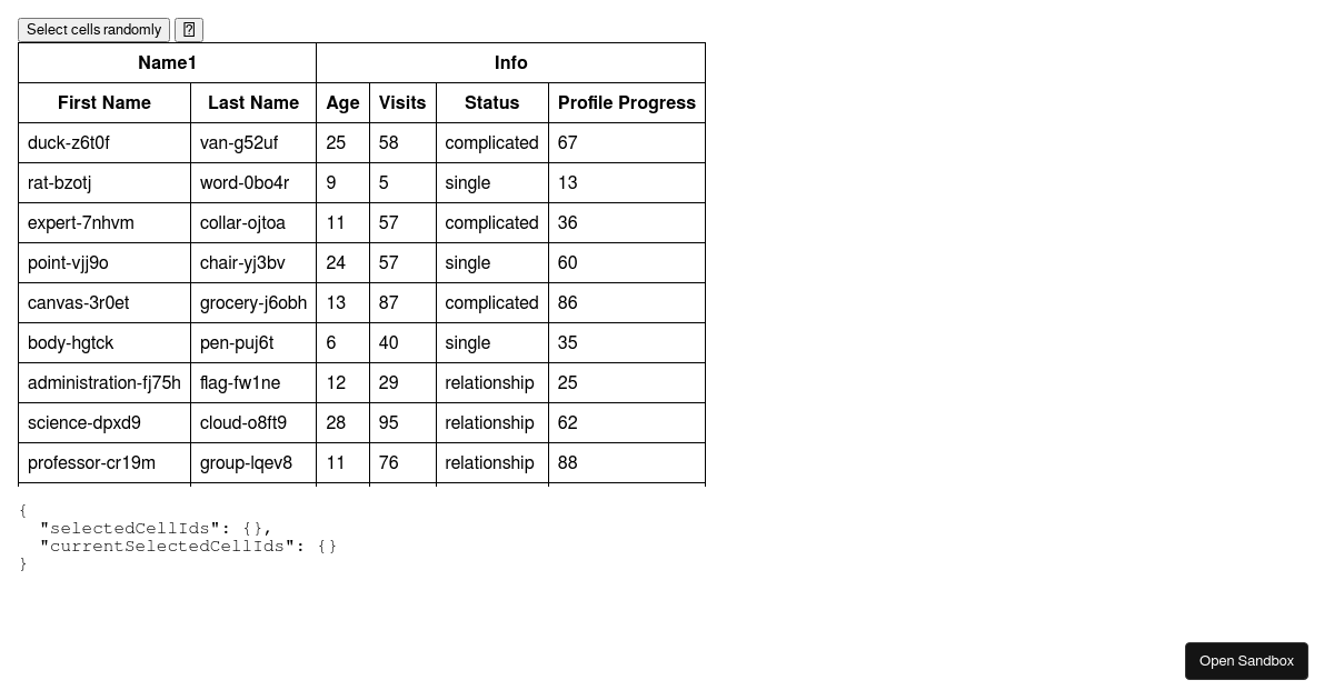 range select - v7 - Codesandbox