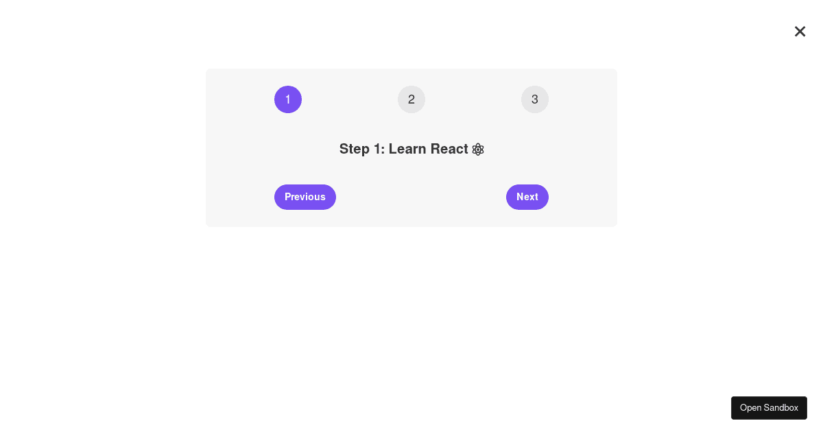 previous and next buttons in react js Images High... (Previous and Next) Button functionality - Codesandbox