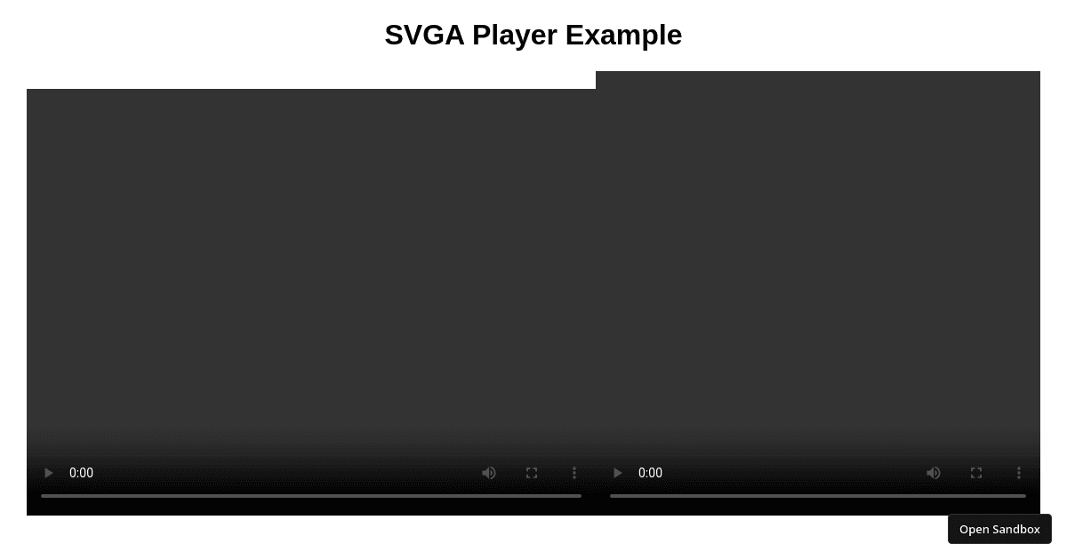 svgaplayer (forked) - Codesandbox