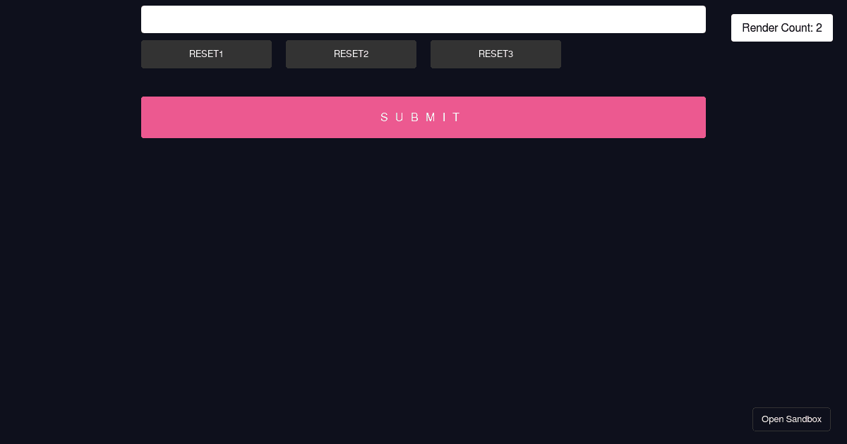React Hook Form - useFieldArray (forked) - Codesandbox