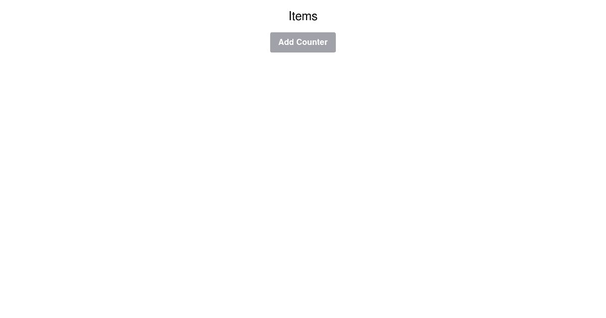 Counter App - Codesandbox