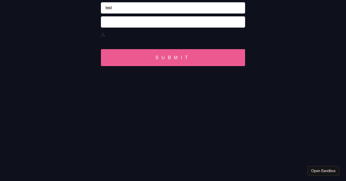 React Hook Form - Get Started (forked) - Codesandbox
