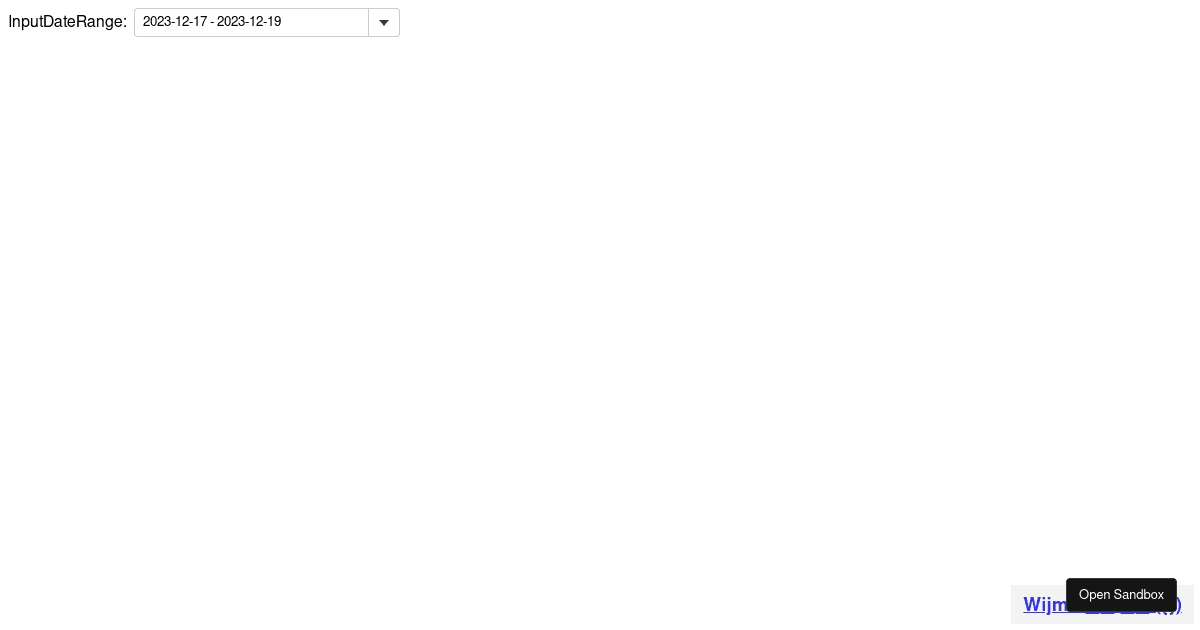 inputedaterange - Codesandbox