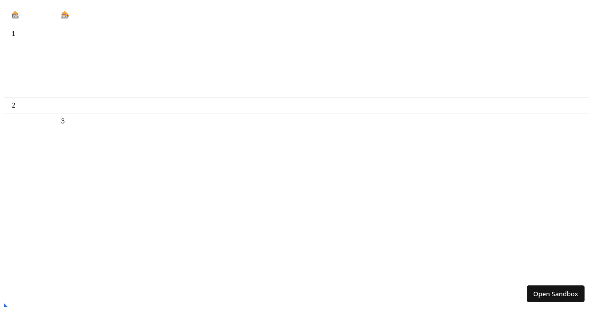 RG - Custom sizes per row - Codesandbox