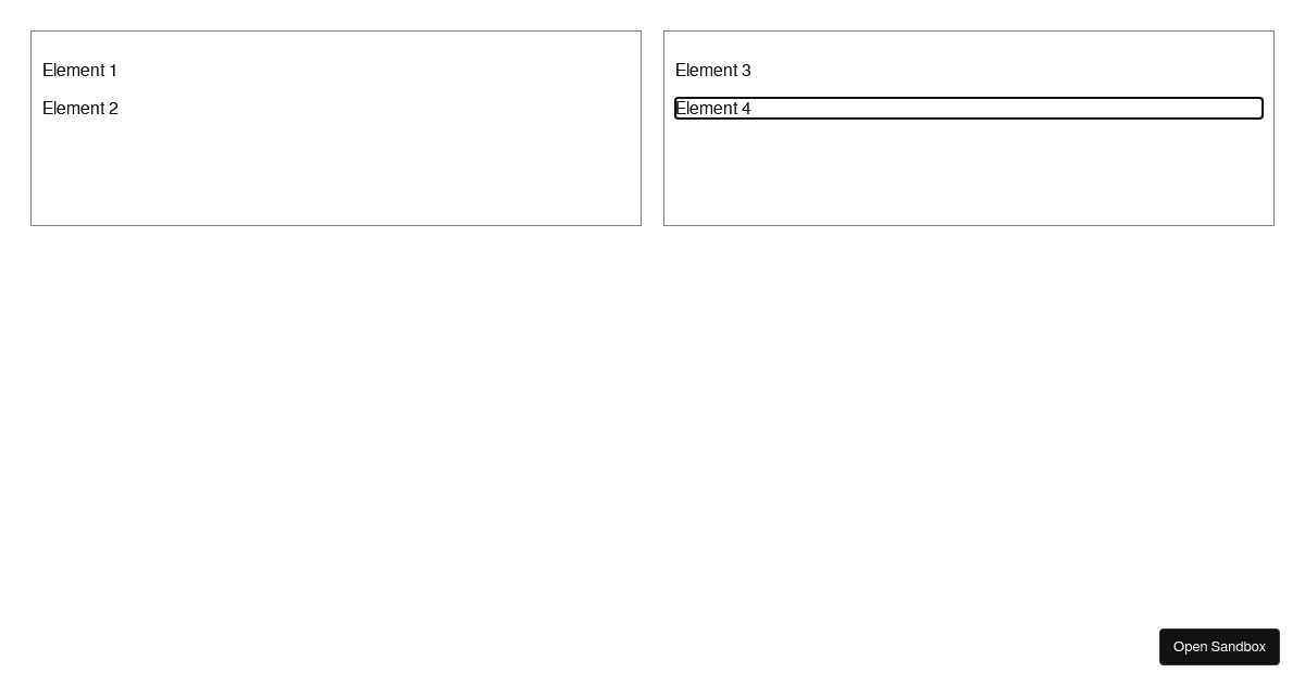 JS Spatial Navigation (forked) - Codesandbox