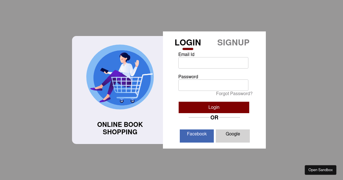 bookstore-frontend - Codesandbox