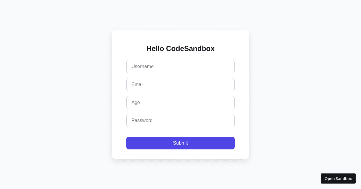 wonderful - Codesandbox