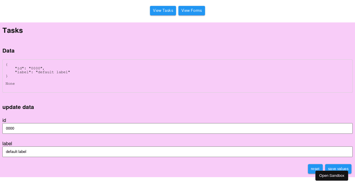 React hooks - useContext & useState (forked) - Codesandbox