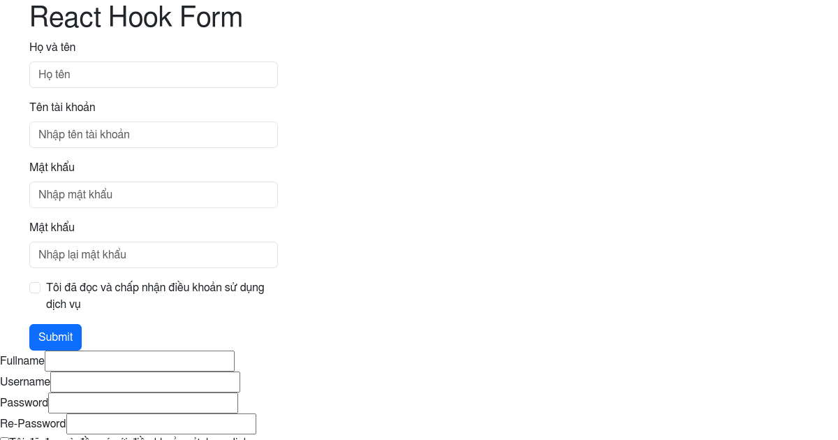 react-hook-form - Codesandbox