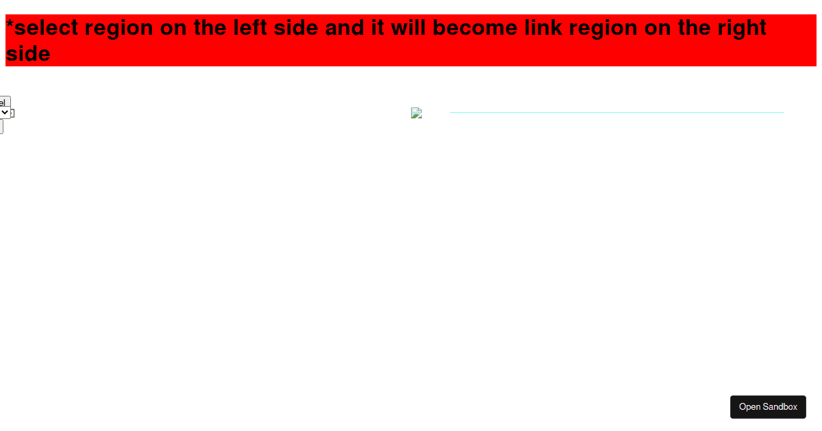 React Region Select Demo (forked) - Codesandbox