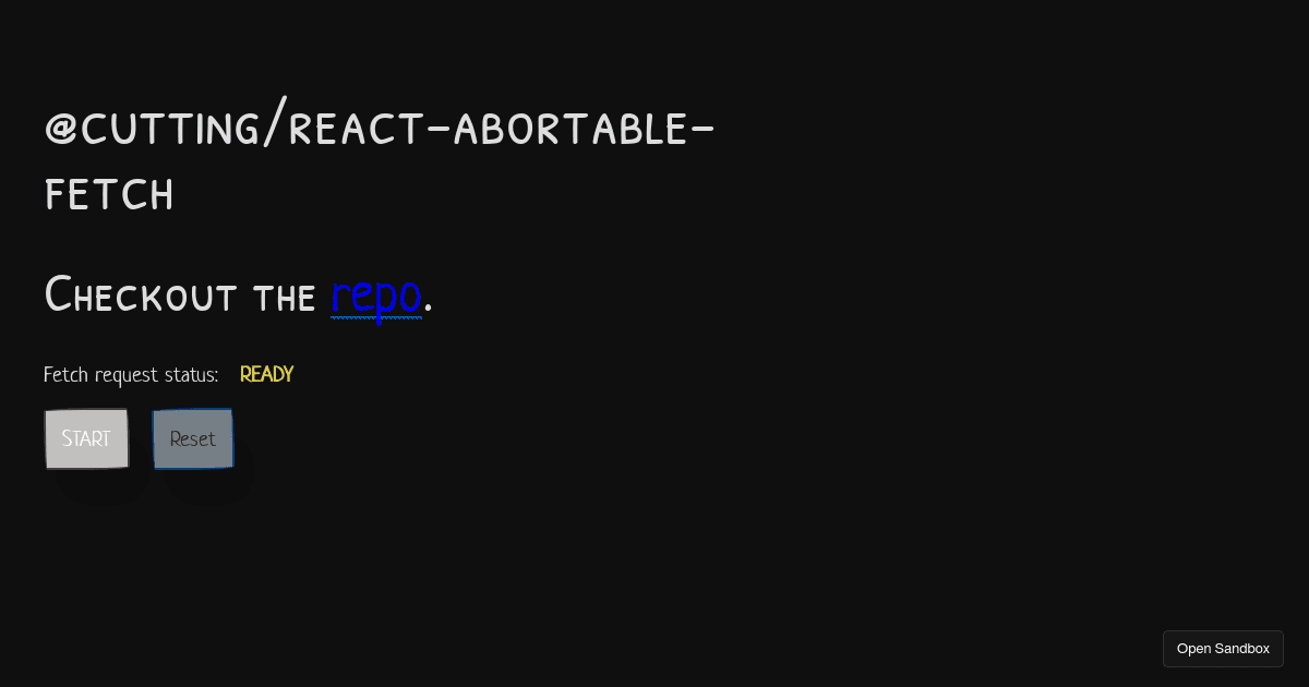react-abortable nested example (forked) - Codesandbox