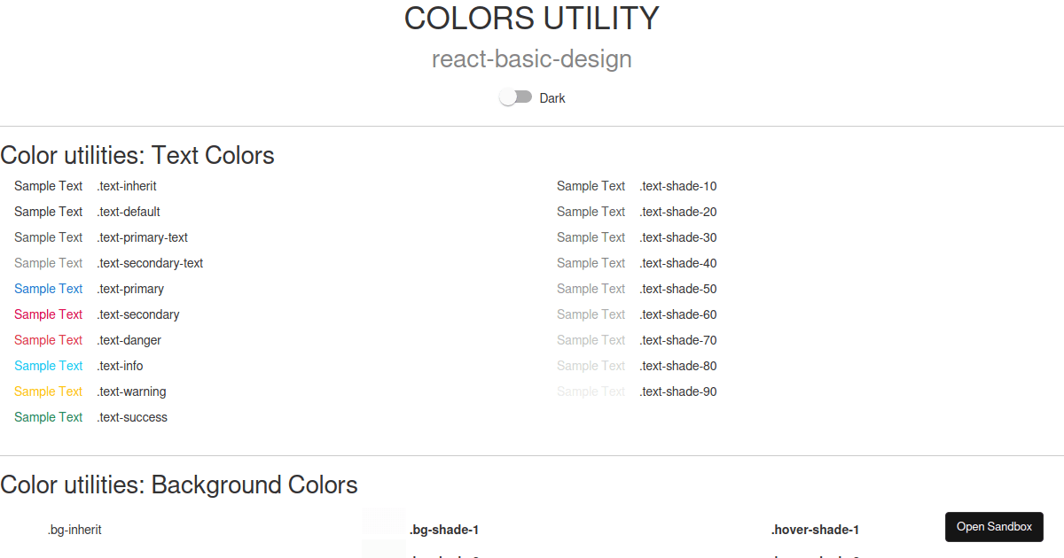 basic-design-colors - Codesandbox