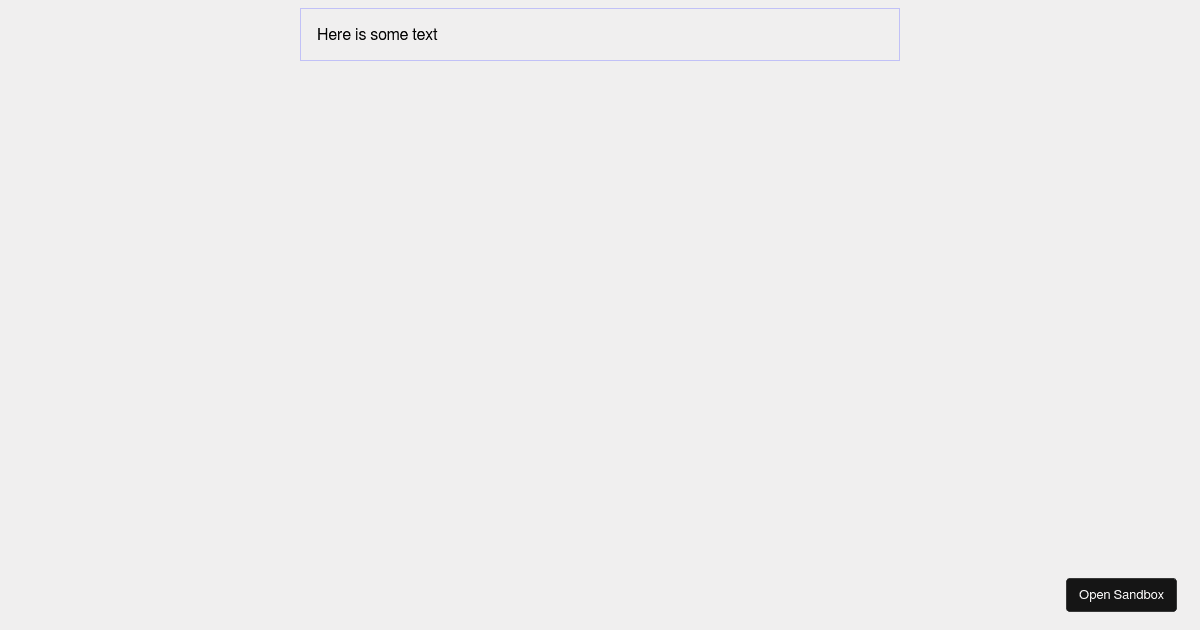 Seeds Template (forked) - Codesandbox