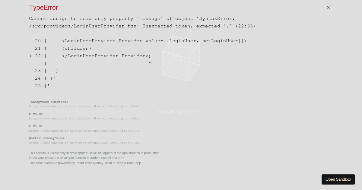 react-typescript - Codesandbox