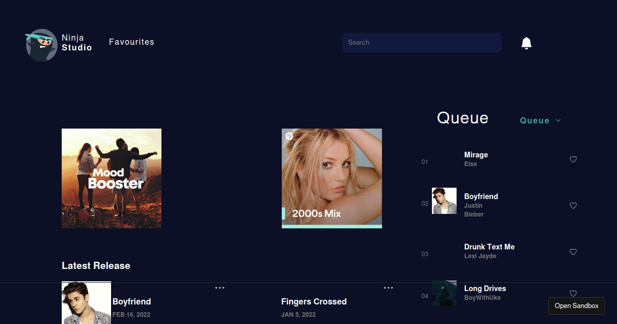 music-player-1 - Codesandbox