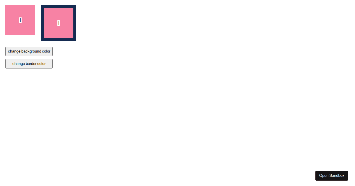 Change Box Change boxes color using separate Contexts - Codesandbox