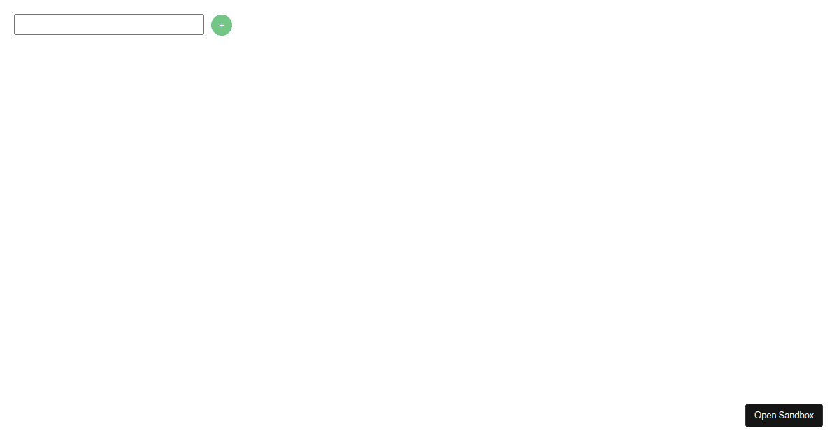 React List Selectable and Sortable - Codesandbox