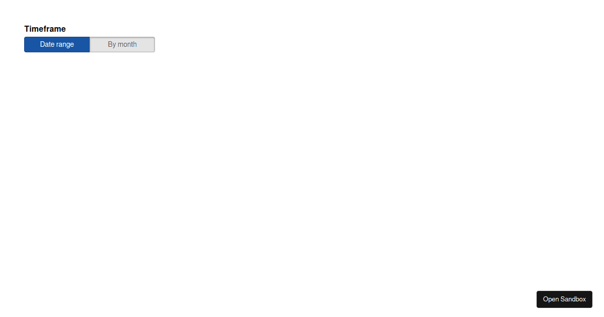 Switch Radio Buttons Codesandbox