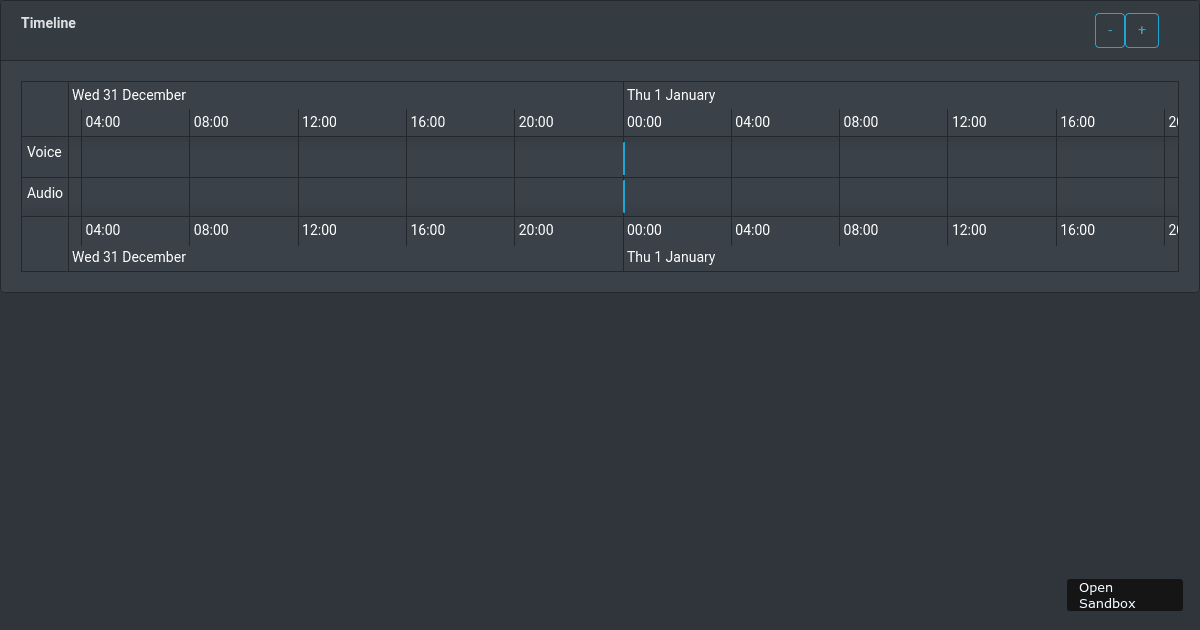 react-timeline (forked) - Codesandbox