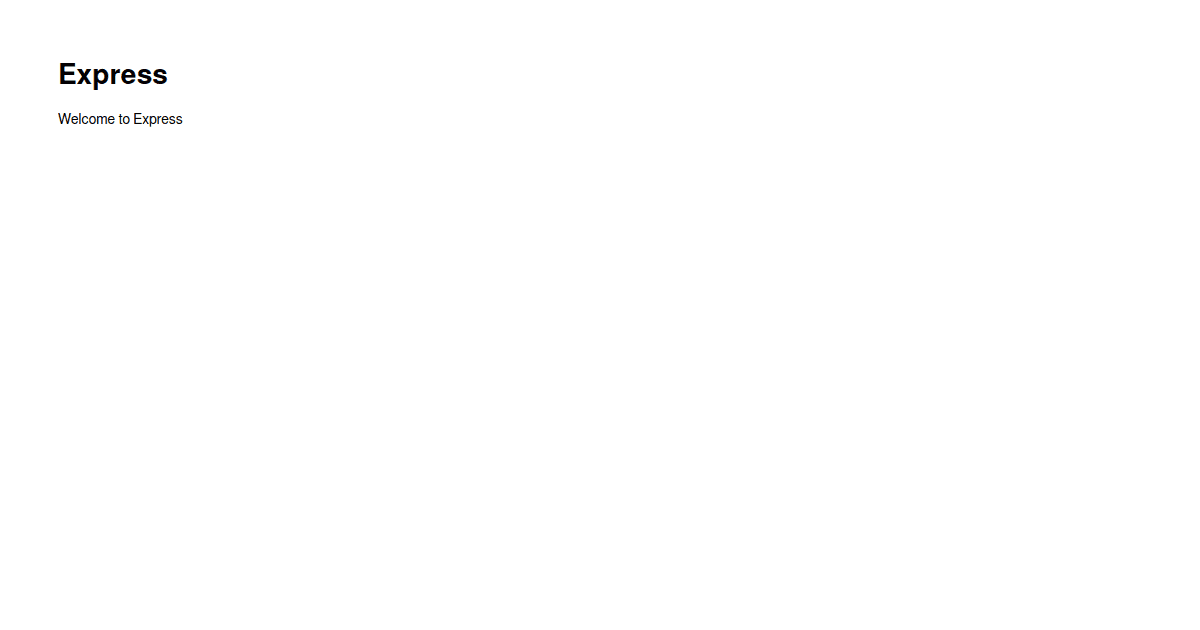 Basic Node.js with Express.js (forked) - Codesandbox