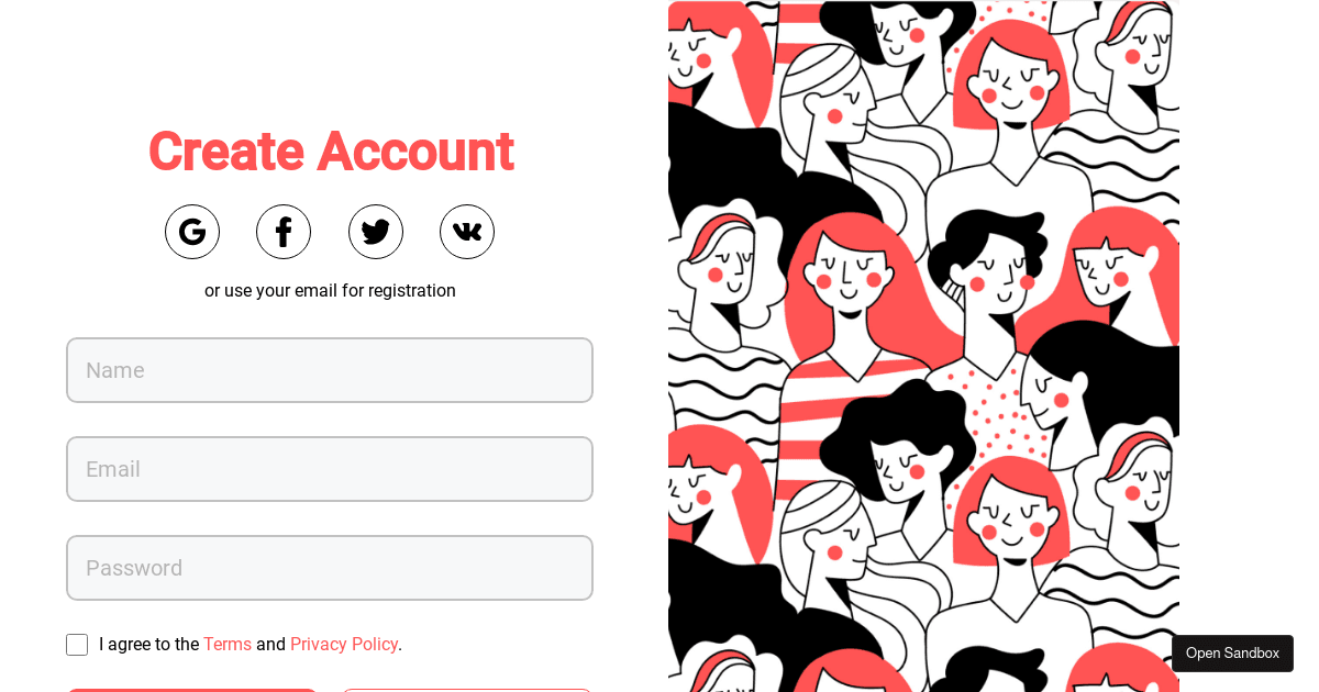 ReactJS - Challenge #1 - Codesandbox