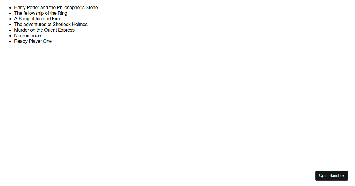 TS-Bookstore - Codesandbox