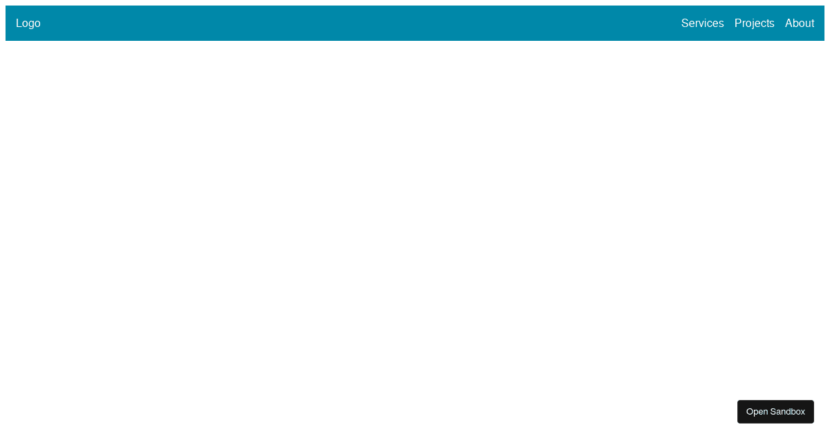 react - Codesandbox