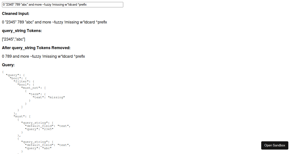custom elasticsearch 