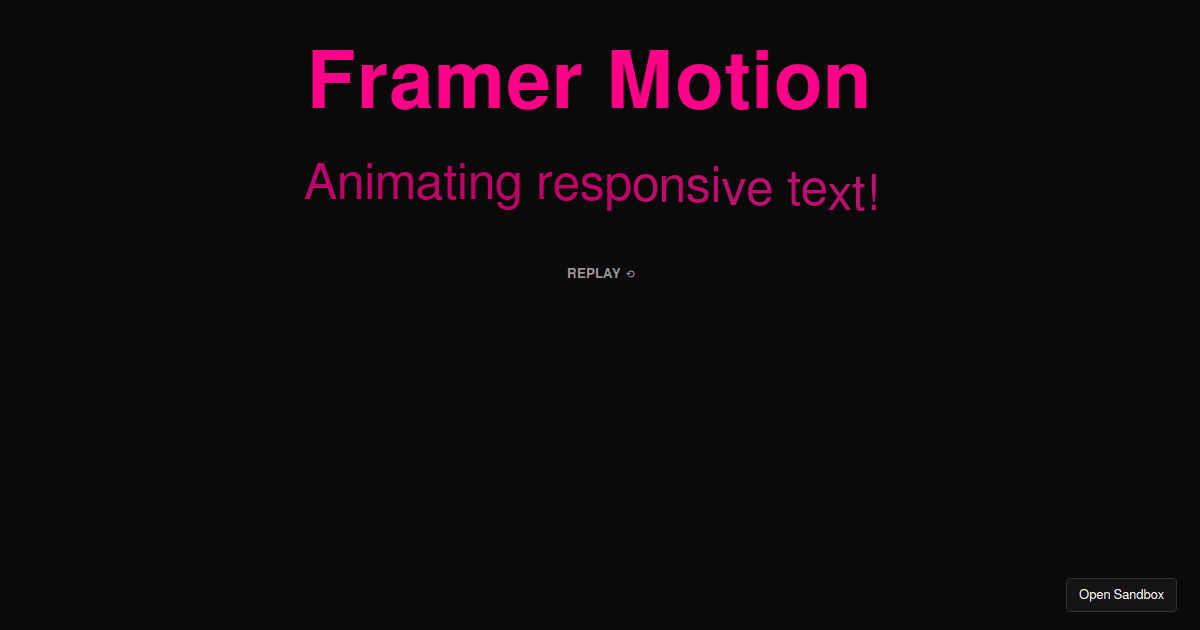 Framer Motion Letter Animation With Word Wrap Codesandbox Framer Motion Letter Animation With Word Wrap Codesandbox