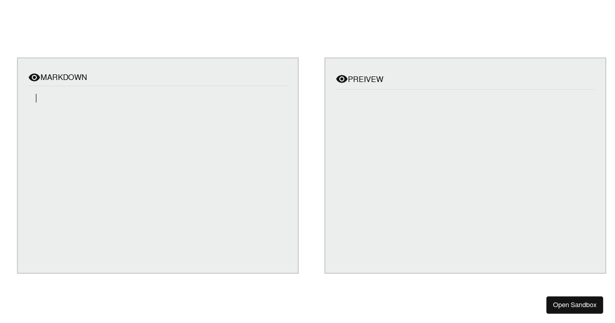 react - Codesandbox
