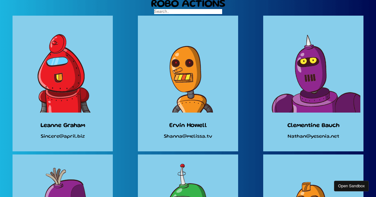 react - Codesandbox