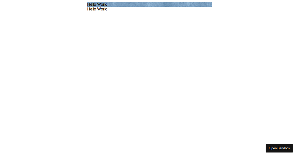AutoPlaying Slideshow React (forked) Codesandbox