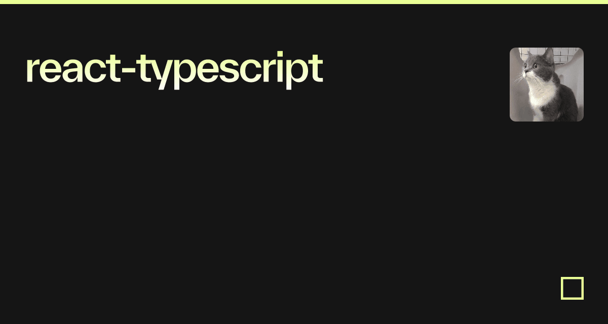 react-typescript - Codesandbox