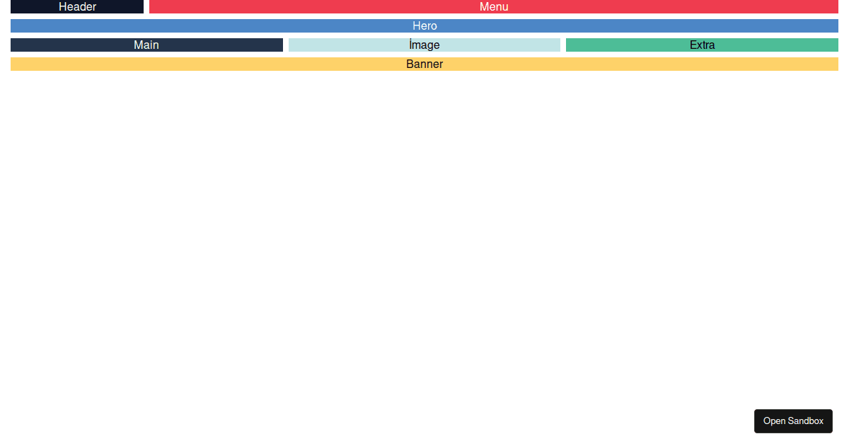 Css grid layout responsive codesandbox
