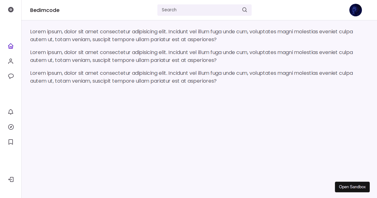 bedimcode/responsive-sidebar-submenu - Codesandbox