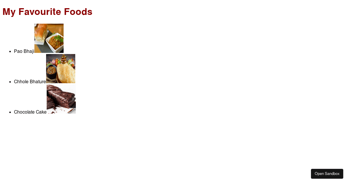 JSX Attributes and Styling (forked) - Codesandbox