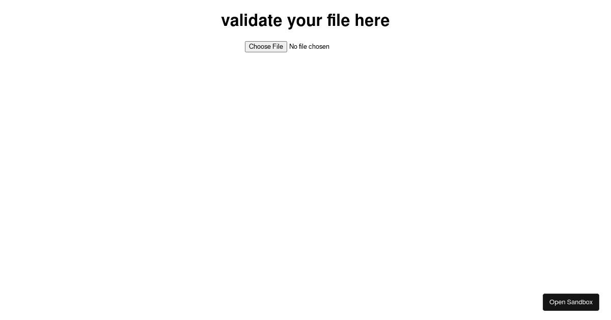 generic-file-validator-example - Codesandbox