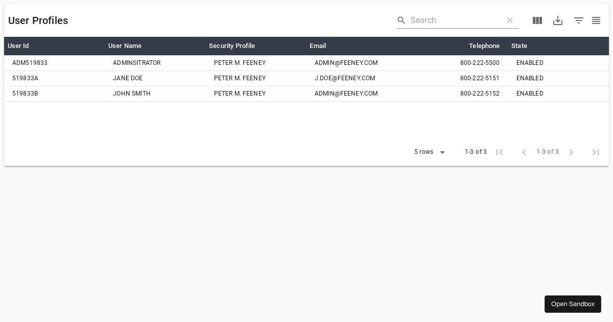 Toolbar Example (forked) - Codesandbox