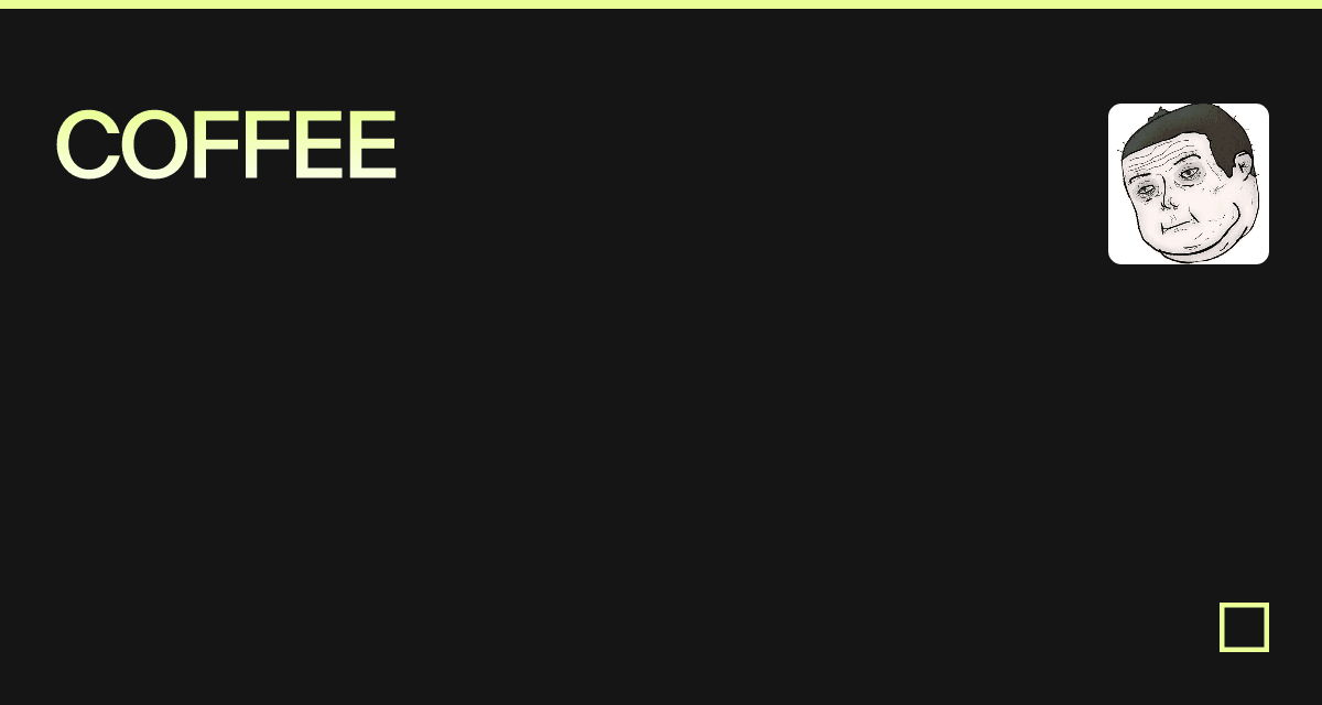 Background Coffee Code COFFEE - Codesandbox