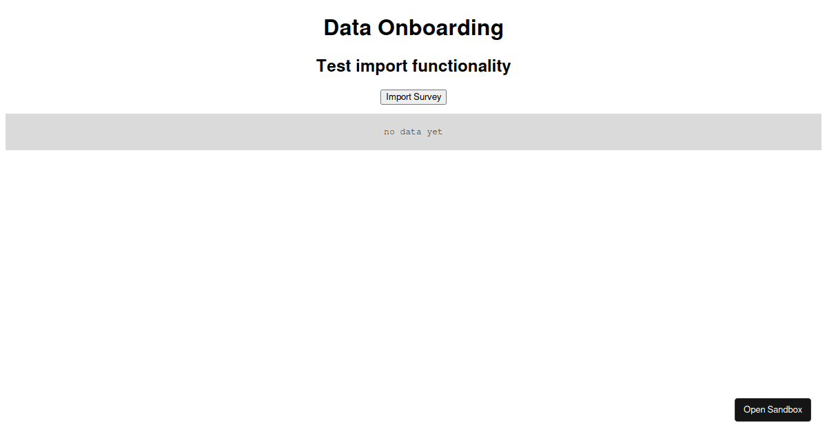 React Flatfile Component (forked) - Codesandbox