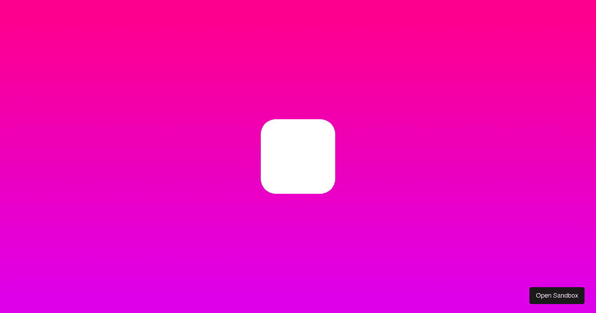Animations - Codesandbox
