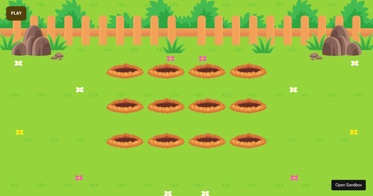 whack-a-mole - Codesandbox