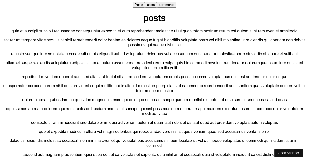 how to useEffect -2 - Codesandbox
