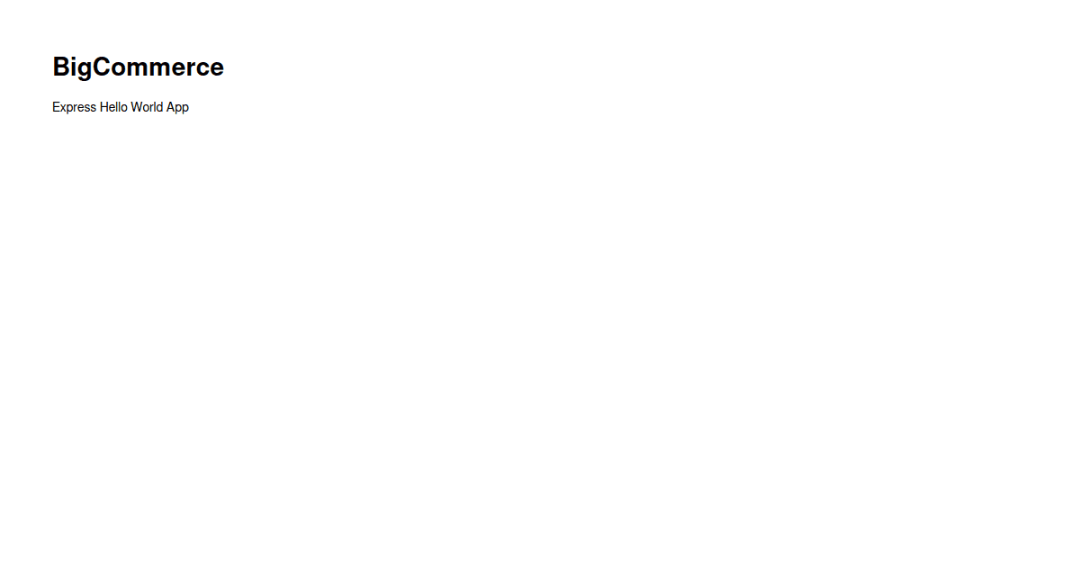 express-hello-world-app - Codesandbox