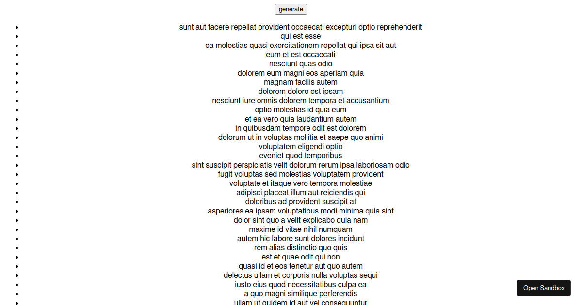 Map array fetch api codesandbox