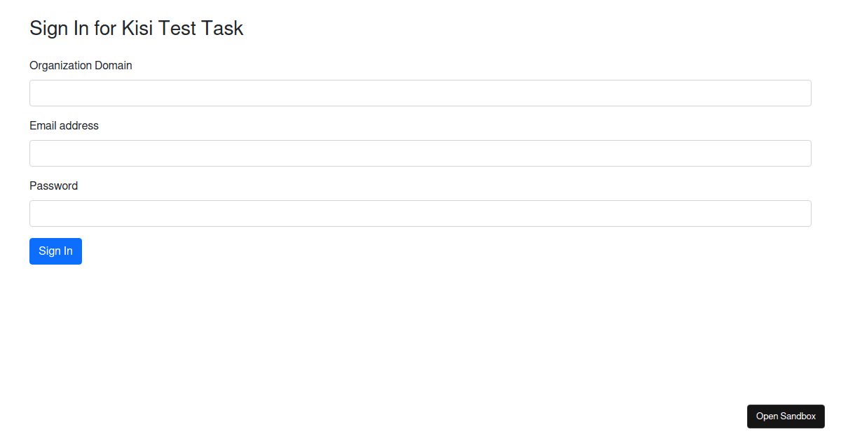 kisi-junior-test-task (forked) - Codesandbox