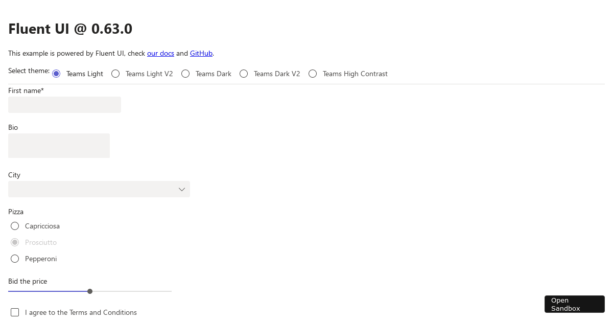 Form Field Bug - Codesandbox