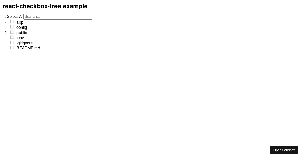 react-checkbox-tree add new child (forked) - Codesandbox